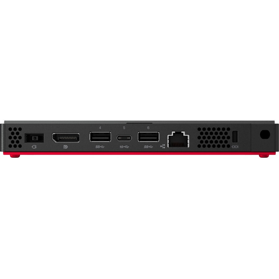 Lenovo ThinkCentre M90n-1 11AM001RUS Desktop Computer - Intel Core i3 8th Gen i3-8145U Dual-core (2 Core) 2.10 GHz - 4 GB RAM DDR4 SDRAM - 128 GB NVMe M.2 PCI Express PCI Express NVMe 3.0 x2 SSD - Nano - Black 11AM001RUS