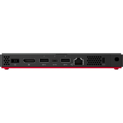 Lenovo ThinkCentre M90n-1 11AM001RUS Desktop Computer - Intel Core i3 8th Gen i3-8145U Dual-core (2 Core) 2.10 GHz - 4 GB RAM DDR4 SDRAM - 128 GB NVMe M.2 PCI Express PCI Express NVMe 3.0 x2 SSD - Nano - Black 11AM001RUS