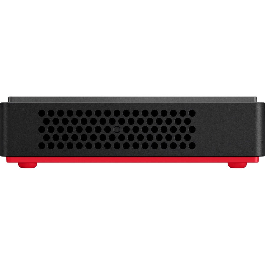 Lenovo ThinkCentre M90n-1 11AM001RUS Desktop Computer - Intel Core i3 8th Gen i3-8145U Dual-core (2 Core) 2.10 GHz - 4 GB RAM DDR4 SDRAM - 128 GB NVMe M.2 PCI Express PCI Express NVMe 3.0 x2 SSD - Nano - Black 11AM001RUS