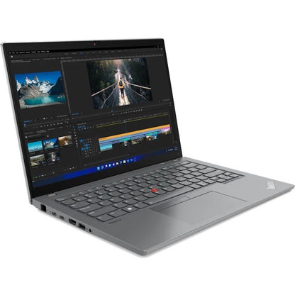 Lenovo ThinkPad T14 Gen 3 21AH00LLUS 14" Notebook - WUXGA - 1920 x 1200 - Intel Core i5 12th Gen i5-1245U Deca-core (10 Core) - 16 GB Total RAM - 16 GB On-board Memory - 512 GB SSD - Storm Gray 21AH00LLUS