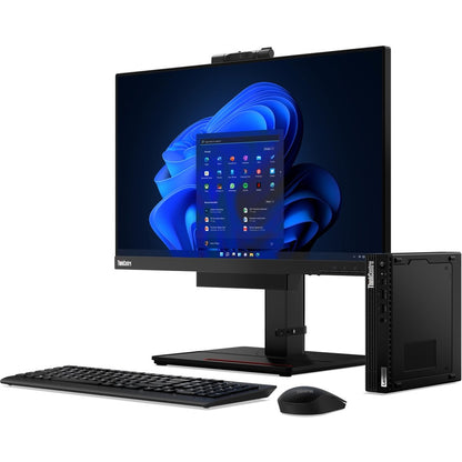 Lenovo ThinkCentre M90q Gen 3 11U50021US Desktop Computer - Intel Core i5 12th Gen i5-12500T 2 GHz - 8 GB RAM - 256 GB M.2 PCI Express NVMe SSD 11U50021US