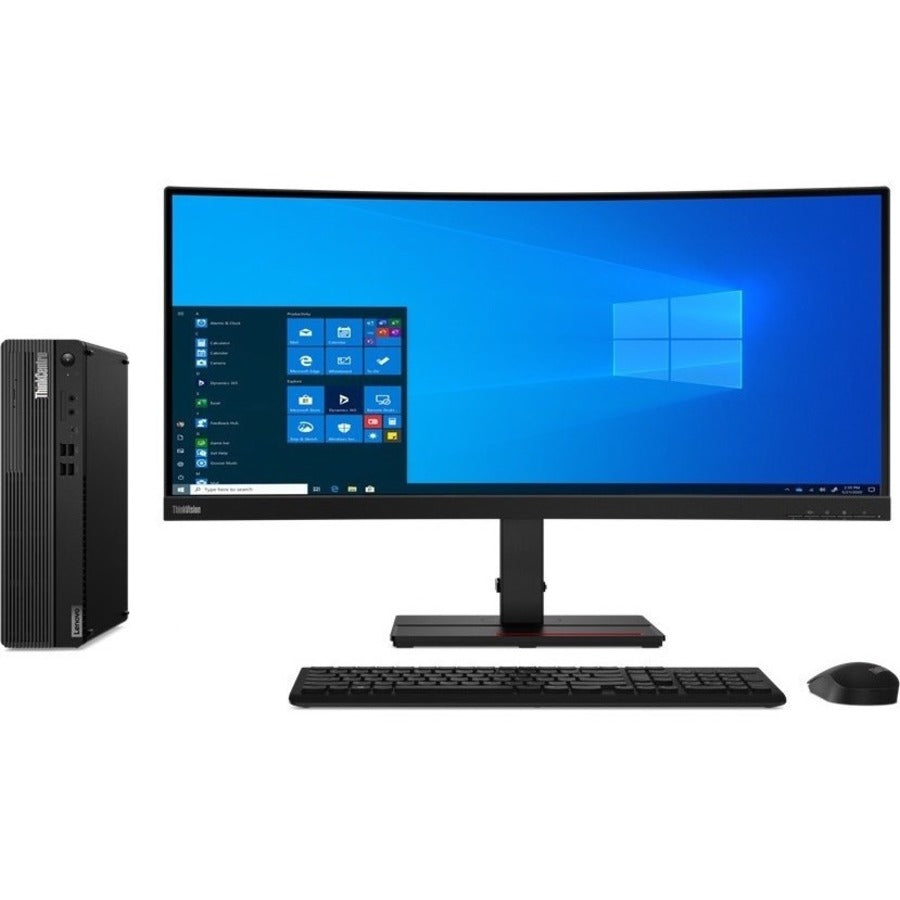 Lenovo ThinkCentre M75s Gen 2 11R8002WUS Desktop Computer - AMD Ryzen 3 PRO 5350G Quad-core (4 Core) 4 GHz - 8 GB RAM DDR4 SDRAM - 256 GB M.2 PCI Express NVMe 4.0 x4 SSD - Small Form Factor - Black 11R8002WUS