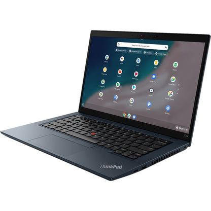 Lenovo ThinkPad C14 Gen 1 21C9000JCZ LTE, UMTS, UMTS 14" Chromebook - Full HD - 1920 x 1080 - Intel Core i5 12th Gen i5-1245U Deca-core (10 Core) 3.30 GHz - 8 GB Total RAM - 256 GB SSD - Abyss Blue 21C9000JCZ