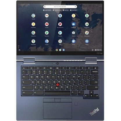 Lenovo ThinkPad C13 Yoga Gen 1 20UX001TUS 13.3" Touchscreen Convertible 2 in 1 Chromebook - Full HD - 1920 x 1080 - AMD Ryzen 7 3700C Quad-core (4 Core) 2.30 GHz - 16 GB Total RAM - 256 GB SSD - Abyss Blue 20UX001TUS