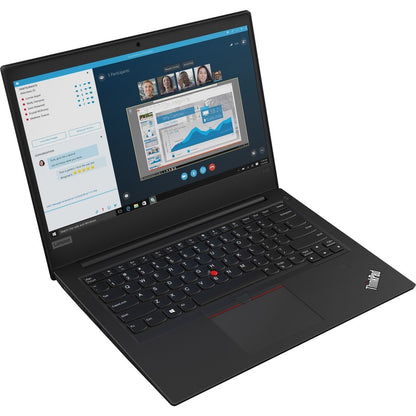 Lenovo ThinkPad E495 20NE0005US 14" Notebook - 1366 x 768 - AMD Ryzen 5 3500U Quad-core (4 Core) 2.10 GHz - 8 GB Total RAM - 1 TB HDD - Glossy Black 20NE0005US