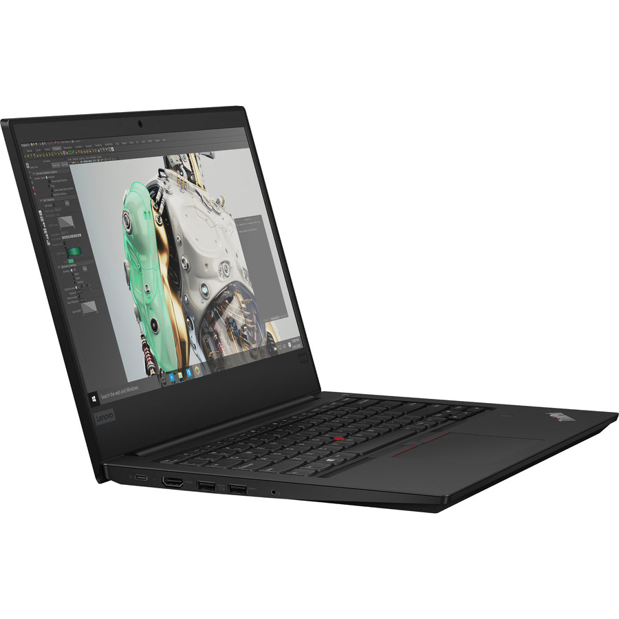 Lenovo ThinkPad E495 20NE0005US 14" Notebook - 1366 x 768 - AMD Ryzen 5 3500U Quad-core (4 Core) 2.10 GHz - 8 GB Total RAM - 1 TB HDD - Glossy Black 20NE0005US