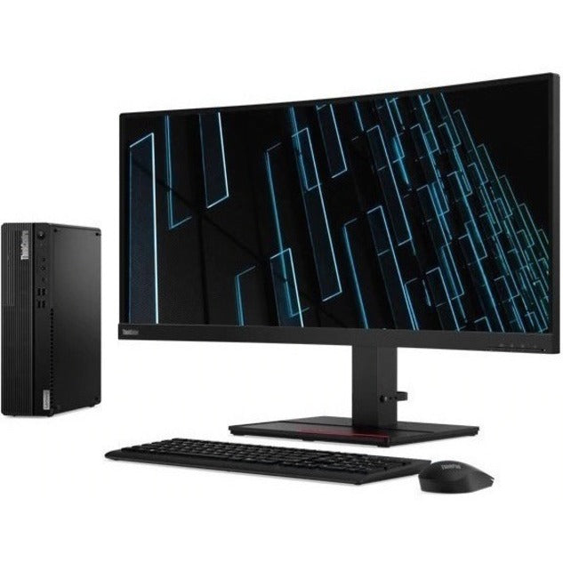 Lenovo ThinkCentre M80s 11CU003LUS Desktop Computer - Intel Core i3 10th Gen i3-10100 Quad-core (4 Core) 3.60 GHz - 8 GB RAM DDR4 SDRAM - 256 GB M.2 PCI Express NVMe x4 SSD - Small Form Factor - Black 11CU003LUS