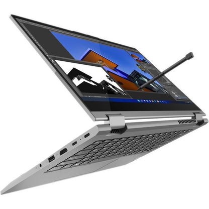 Lenovo ThinkBook 14s Yoga G3 IRU 21JG001FUS 14" Touchscreen Convertible 2 in 1 Notebook - Full HD - 1920 x 1080 - Intel Core i7 13th Gen i7-1355U Deca-core (10 Core) - 16 GB Total RAM - 8 GB On-board Memory - 512 GB SSD - Mineral Gray 21JG001FUS