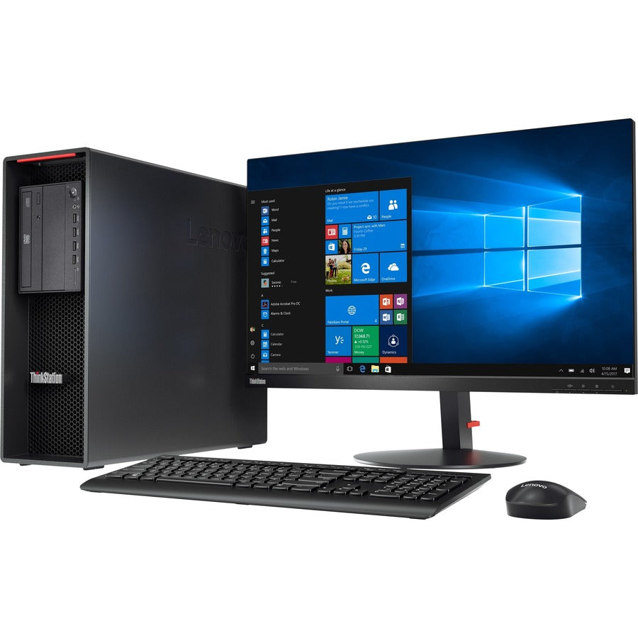 Lenovo ThinkStation P520 30BE00R4CA Workstation - 1 x Intel Xeon Quad-core (4 Core) W-2225 4.10 GHz - 16 GB DDR4 SDRAM RAM - 512 GB SSD - Tower 30BE00R4CA