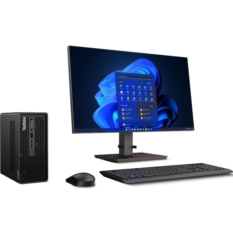 Lenovo ThinkStation P360 Ultra 30G1000UCA Workstation - 1 x Intel Core i9 Hexadeca-core (16 Core) i9-12900T 12th Gen - 16 GB DDR5 SDRAM RAM - 512 GB SSD - Mini-tower 30G1000UCA