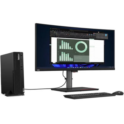 Lenovo ThinkCentre M80s Gen 3 11TG000ECA Desktop Computer - Intel Core i7 12th Gen i7-12700 Dodeca-core (12 Core) 2.10 GHz - 16 GB RAM DDR5 SDRAM - Small Form Factor - Raven Black 11TG000ECA