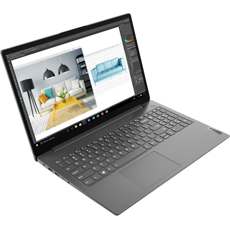 Lenovo V15-ITL 82KB00C2CA 15.6" Notebook - Full HD - 1920 x 1080 - Intel Core i3 11th Gen i3-1115G4 Dual-core (2 Core) 3 GHz - 8 GB Total RAM - 256 GB SSD - Black 82KB00C2CA