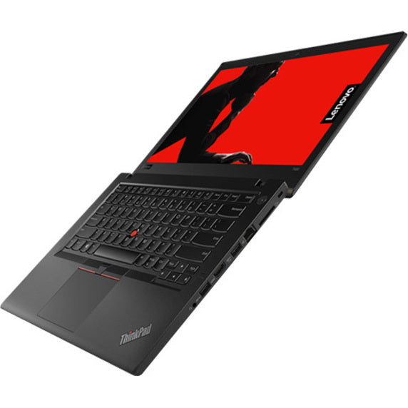 Lenovo ThinkPad T480 20L5000UUS 14" Notebook - 1920 x 1080 - Intel Core i7 8th Gen i7-8550U Quad-core (4 Core) 1.80 GHz - 8 GB Total RAM - 256 GB SSD - Black 20L5000UUS