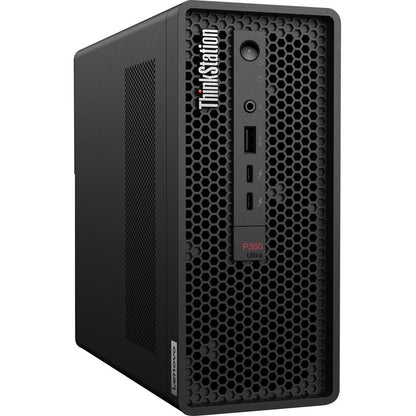 Lenovo ThinkStation P360 Ultra 30G10058US Workstation - 1 x Intel Core i5 Hexa-core (6 Core) i5-12600 12th Gen 3.30 GHz - 32 GB DDR5 SDRAM RAM - 1 TB SSD - Ultra Small 30G10058US