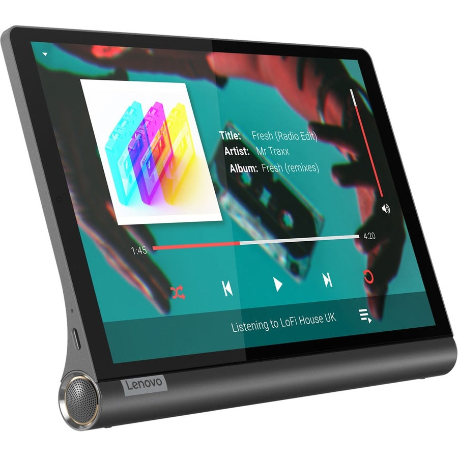 Lenovo Yoga Smart Tab YT-X705F Tablet - 10.1" WUXGA - Octa-core (8 Core) 2 GHz - 4 GB RAM - 64 GB Storage - Android 9.0 Pie - Iron Gray ZA3V0005US