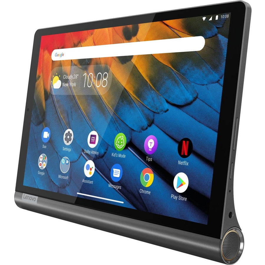 Lenovo Yoga Smart Tab YT-X705F Tablet - 10.1" WUXGA - Octa-core (8 Core) 2 GHz - 4 GB RAM - 64 GB Storage - Android 9.0 Pie - Iron Gray ZA3V0005US