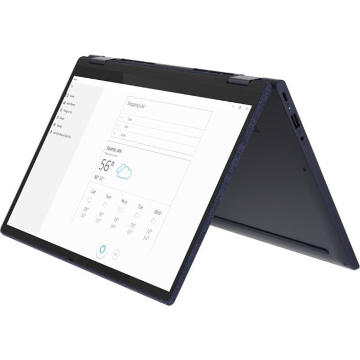 Lenovo Yoga 6 13ARE05 82FN0024CF 13.3" Touchscreen Convertible 2 in 1 Notebook - Full HD - 1920 x 1080 - AMD Ryzen 7 4700U Octa-core (8 Core) 2 GHz - 8 GB Total RAM - 512 GB SSD - Abyss Blue 82FN0024CF