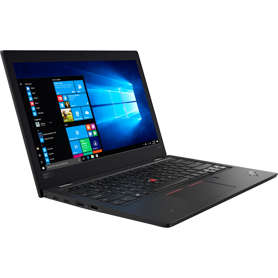 Lenovo ThinkPad L380 20M5004FUS 13.3" Touchscreen Notebook - 1920 x 1080 - Intel Core i5 8th Gen i5-8250U Quad-core (4 Core) 1.60 GHz - 8 GB Total RAM - 256 GB SSD - Graphite Black 20M5004FUS