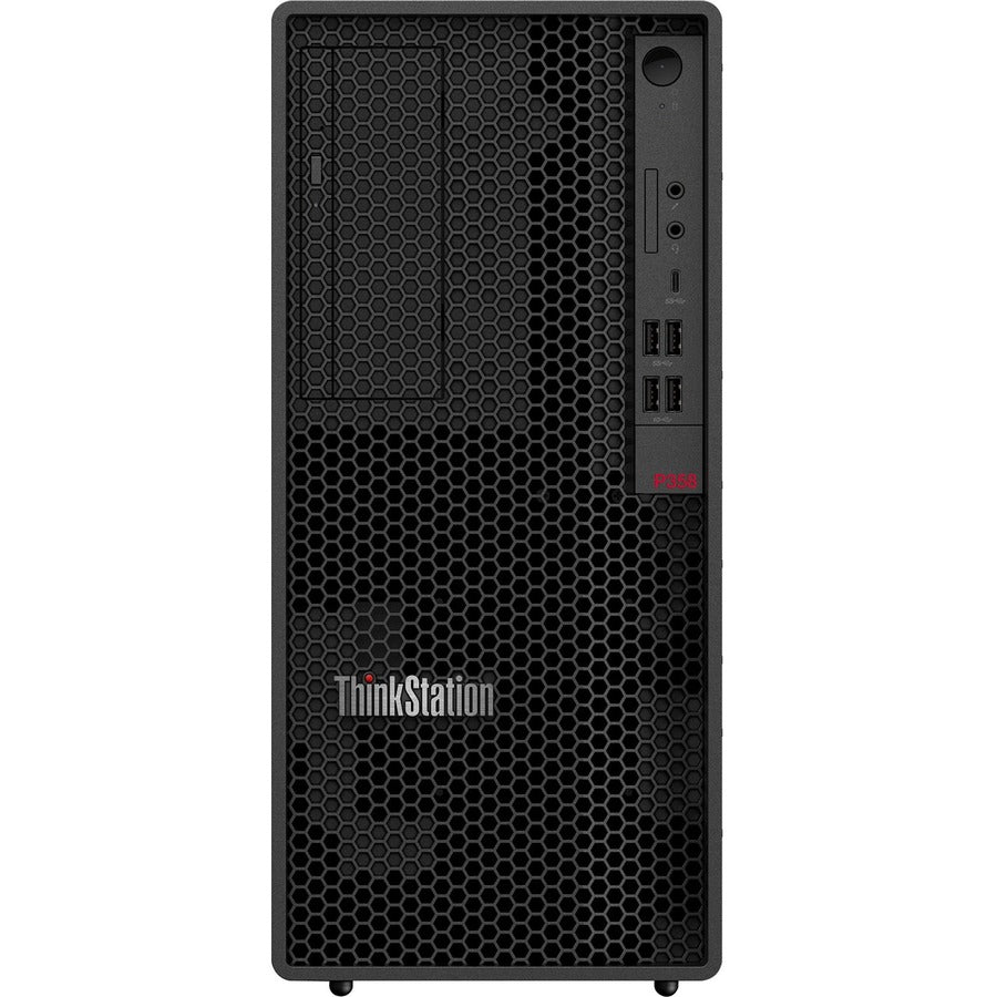 Lenovo ThinkStation P358 30GL0025US Workstation - AMD Ryzen 5 PRO 5645 - 16 GB DDR4 SDRAM RAM - 512 GB SSD - Tower 30GL0025US