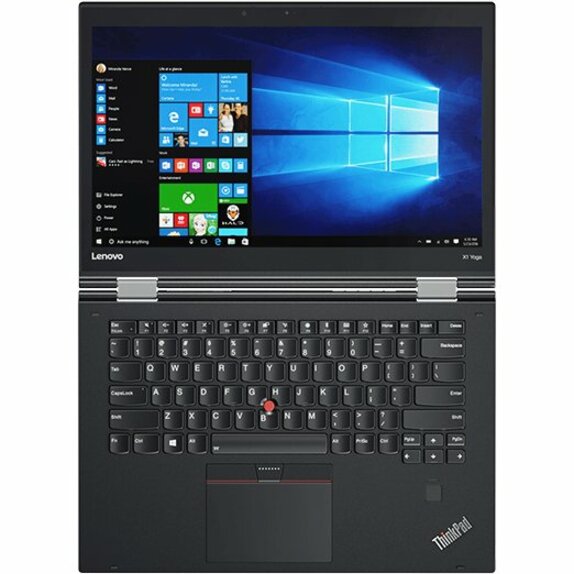 Lenovo ThinkPad X1 Yoga 20JD0022US 14" Touchscreen 2 in 1 Ultrabook - 1920 x 1080 - Intel Core i5 7th Gen i5-7200U Dual-core (2 Core) 2.50 GHz - 8 GB Total RAM - 180 GB SSD - Black 20JD0022US