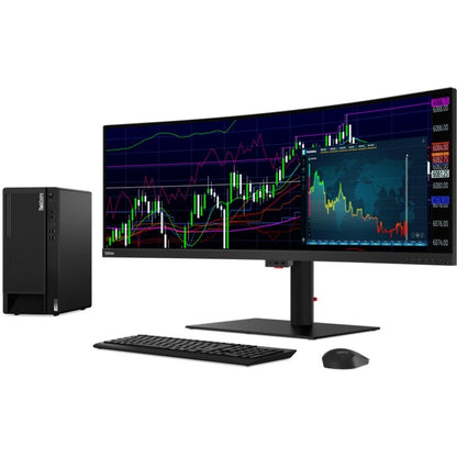 Lenovo ThinkCentre M90t 11CY000GUS Desktop Computer - Intel Core i5 10th Gen i5-10500 Hexa-core (6 Core) 3.10 GHz - 8 GB RAM DDR4 SDRAM - 256 GB M.2 PCI Express NVMe 3.0 x4 SSD - Tower - Raven Black 11CY000GUS