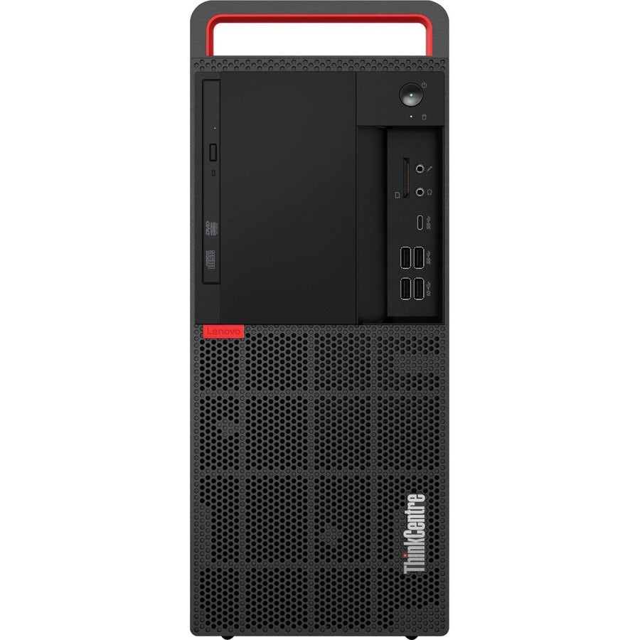 Lenovo ThinkCentre M920t 10SF000BCA Desktop Computer - Intel Core i7 8th Gen i7-8700 3.20 GHz - 8 GB RAM DDR4 SDRAM - 256 GB SSD - Tower - Raven Black 10SF000BCA