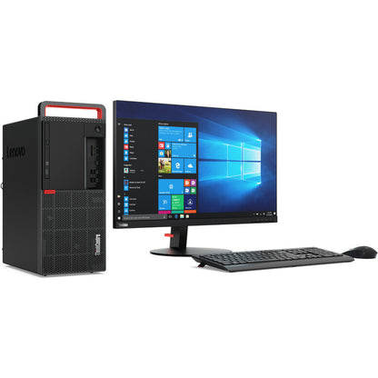 Lenovo ThinkCentre M920t 10SF000BCA Desktop Computer - Intel Core i7 8th Gen i7-8700 3.20 GHz - 8 GB RAM DDR4 SDRAM - 256 GB SSD - Tower - Raven Black 10SF000BCA