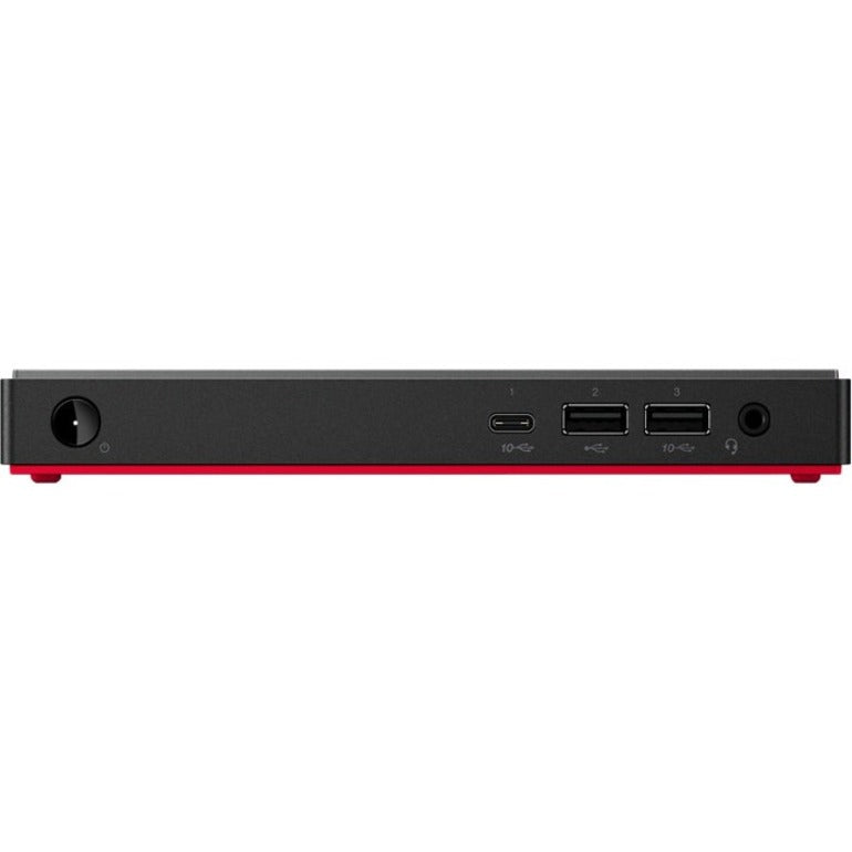 Lenovo ThinkCentre M75n 11BS000SUS Desktop Computer - AMD Ryzen 5 3500U Quad-core (4 Core) 2.10 GHz - 8 GB RAM DDR4 SDRAM - 256 GB SSD - Nano - Black 11BS000SUS