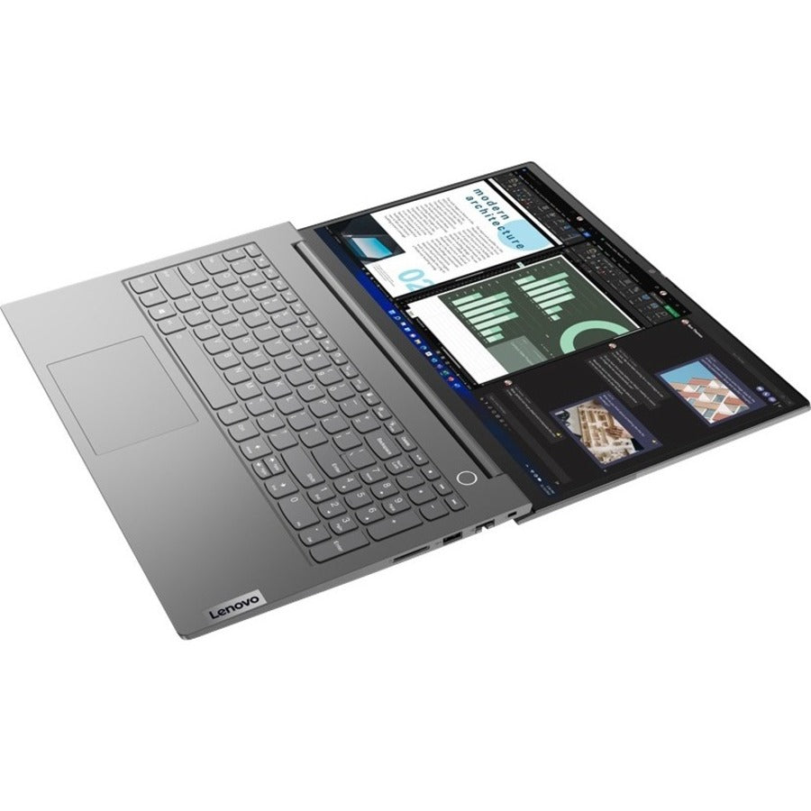 Lenovo ThinkBook 15 G4 ABA 21DL0050CA 15.6" Notebook - Full HD - 1920 x 1080 - AMD Ryzen 5 5625U Hexa-core (6 Core) 2.30 GHz - 8 GB Total RAM - 8 GB On-board Memory - 256 GB SSD - Mineral Gray 21DL0050CA