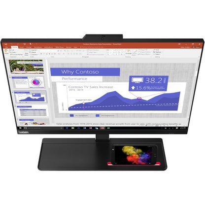 Lenovo ThinkCentre M90a 11CD009AUS All-in-One Computer - Intel Core i5 10th Gen i5-10500 Hexa-core (6 Core) 3.10 GHz - 16 GB RAM DDR4 SDRAM - 256 GB M.2 PCI Express NVMe 3.0 x4 SSD - 23.8" Full HD 1920 x 1080 - Desktop - Black 11CD009AUS