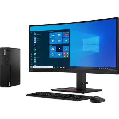 Lenovo ThinkCentre M70s Gen 3 11T8004CUS Desktop Computer - Intel Core i5 12th Gen i5-12400 Hexa-core (6 Core) 2.50 GHz - 16 GB RAM DDR4 SDRAM - 256 GB M.2 PCI Express NVMe 4.0 x4 SSD - Small Form Factor - Black 11T8004CUS