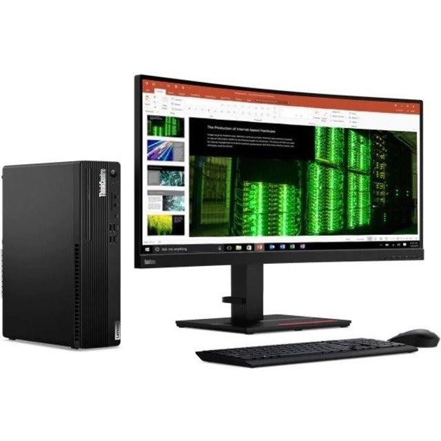 Lenovo ThinkCentre M70s Gen 3 11T8004CUS Desktop Computer - Intel Core i5 12th Gen i5-12400 Hexa-core (6 Core) 2.50 GHz - 16 GB RAM DDR4 SDRAM - 256 GB M.2 PCI Express NVMe 4.0 x4 SSD - Small Form Factor - Black 11T8004CUS