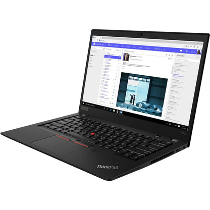 Lenovo ThinkPad T495s 20QJ0009CA 14" Notebook - 1920 x 1080 - AMD Ryzen 7 3700U Quad-core (4 Core) 2.30 GHz - 8 GB Total RAM - 256 GB SSD - Black 20QJ0009CA