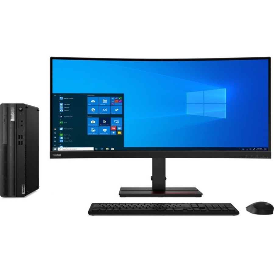 Lenovo ThinkCentre M75s Gen 2 11R8002VUS Desktop Computer - AMD Ryzen 7 PRO 5750G Octa-core (8 Core) 3.80 GHz - 8 GB RAM DDR4 SDRAM - 256 GB M.2 PCI Express NVMe 4.0 x4 SSD - Small Form Factor - Black 11R8002VUS