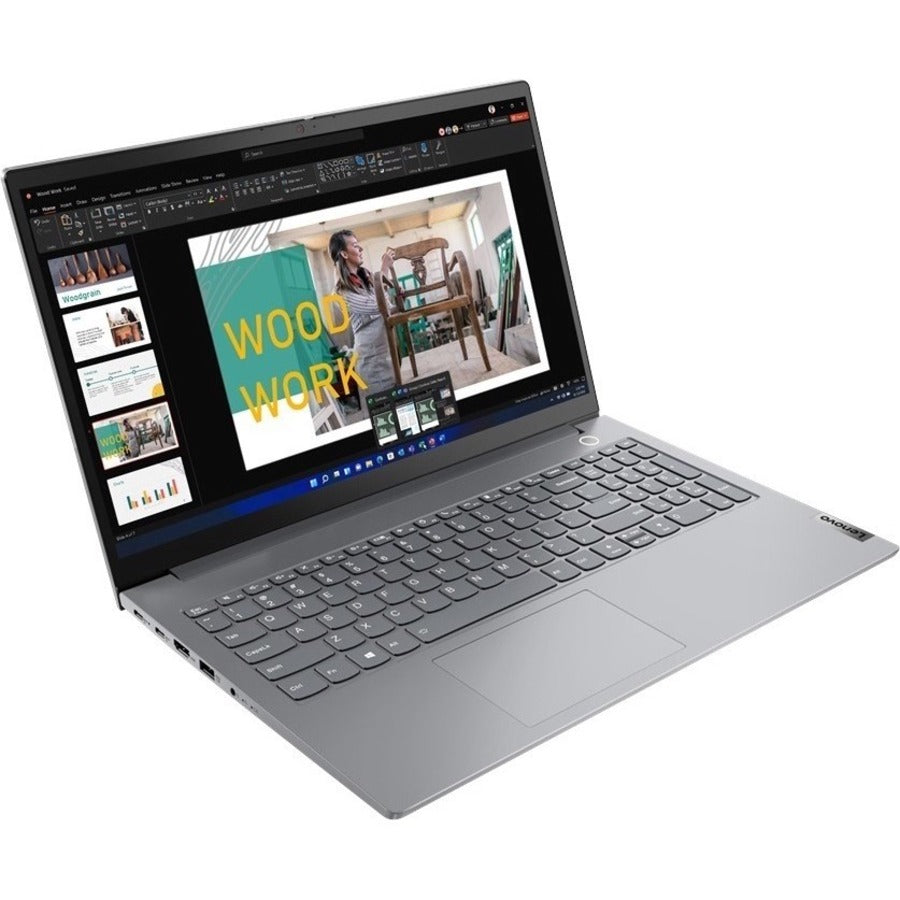 Lenovo ThinkBook 15 G4 IAP 21DJ000YCA 15.6" Touchscreen Notebook - Full HD - 1920 x 1080 - Intel Core i5 12th Gen i5-1235U Deca-core (10 Core) 1.30 GHz - 16 GB Total RAM - 8 GB On-board Memory - 256 GB SSD - Mineral Gray 21DJ000YCA