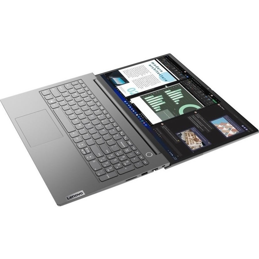 Lenovo ThinkBook 15 G4 IAP 21DJ000YCA 15.6" Touchscreen Notebook - Full HD - 1920 x 1080 - Intel Core i5 12th Gen i5-1235U Deca-core (10 Core) 1.30 GHz - 16 GB Total RAM - 8 GB On-board Memory - 256 GB SSD - Mineral Gray 21DJ000YCA