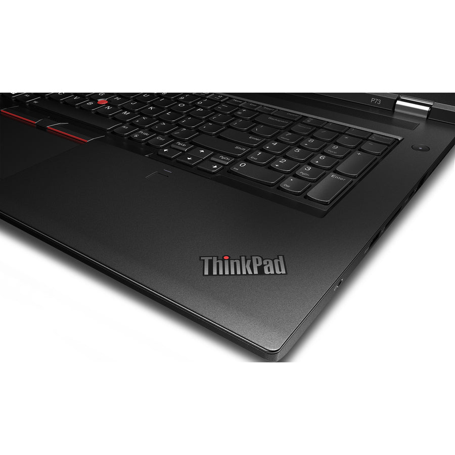 Lenovo ThinkPad P73 20QR001LUS 17.3" Mobile Workstation - 1920 x 1080 - Intel Core i7 9th Gen i7-9750H Hexa-core (6 Core) 2.60 GHz - 16 GB Total RAM - 512 GB SSD - Glossy Black 20QR001LUS