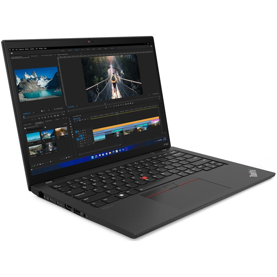 Lenovo ThinkPad P14s Gen 3 21J5001JUS 14" Touchscreen Mobile Workstation - WUXGA - 1920 x 1200 - AMD Ryzen 5 PRO 6650U Hexa-core (6 Core) 2.90 GHz - 32 GB Total RAM - 32 GB On-board Memory - 512 GB SSD - Black 21J5001JUS