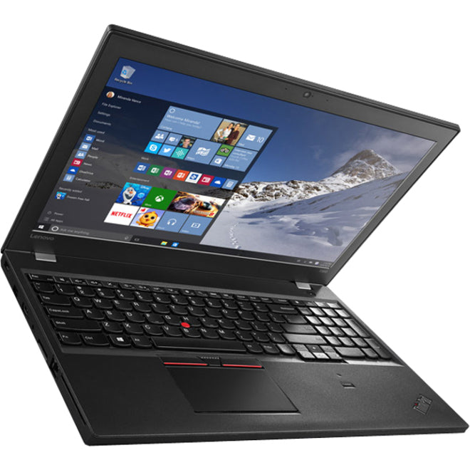 Lenovo ThinkPad T560 20FH001TUS 15.6" Notebook - 1920 x 1080 - Intel Core i7 6th Gen i7-6600U Dual-core (2 Core) 2.60 GHz - 8 GB Total RAM - 256 GB SSD - Black 20FH001TUS