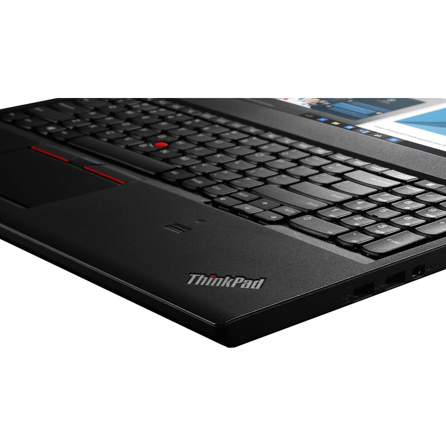 Lenovo ThinkPad T560 20FH001TUS 15.6" Notebook - 1920 x 1080 - Intel Core i7 6th Gen i7-6600U Dual-core (2 Core) 2.60 GHz - 8 GB Total RAM - 256 GB SSD - Black 20FH001TUS