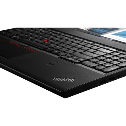 Lenovo ThinkPad T560 20FH001TUS 15.6" Notebook - 1920 x 1080 - Intel Core i7 6th Gen i7-6600U Dual-core (2 Core) 2.60 GHz - 8 GB Total RAM - 256 GB SSD - Black 20FH001TUS