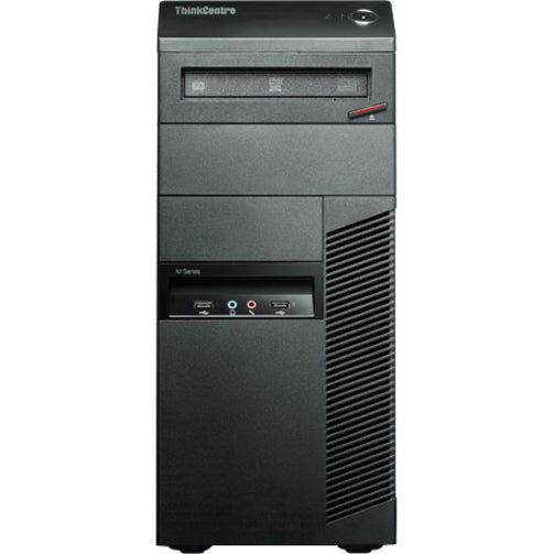 Lenovo ThinkCentre M78 10BR0005US Desktop Computer - AMD A-Series A8-6500B Quad-core (4 Core) 3.50 GHz - 4 GB RAM DDR3 SDRAM - 500 GB HDD - Tower - Business Black 10BR0005US