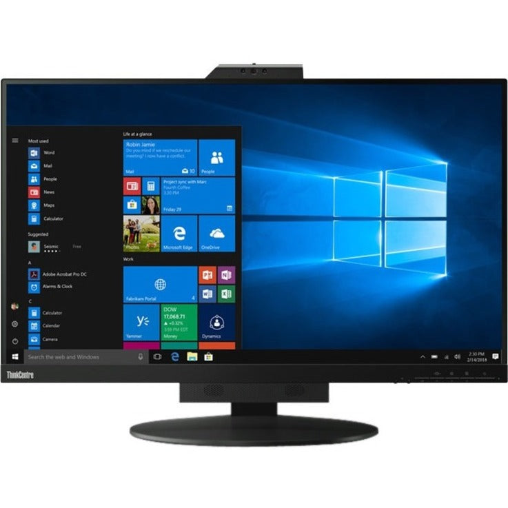 Lenovo ThinkCentre TIO27 27" WQHD WLED LCD Monitor - 16:9 - Black 11JHRAR1US