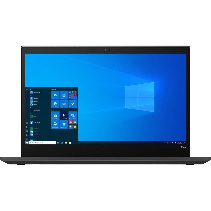 Lenovo ThinkPad T14s Gen 2 20XF004PUS 14" Notebook - Full HD - 1920 x 1080 - AMD Ryzen 5 PRO 5650U Hexa-core (6 Core) 2.30 GHz - 8 GB Total RAM - 8 GB On-board Memory - 512 GB SSD - Villi Black 20XF004PUS