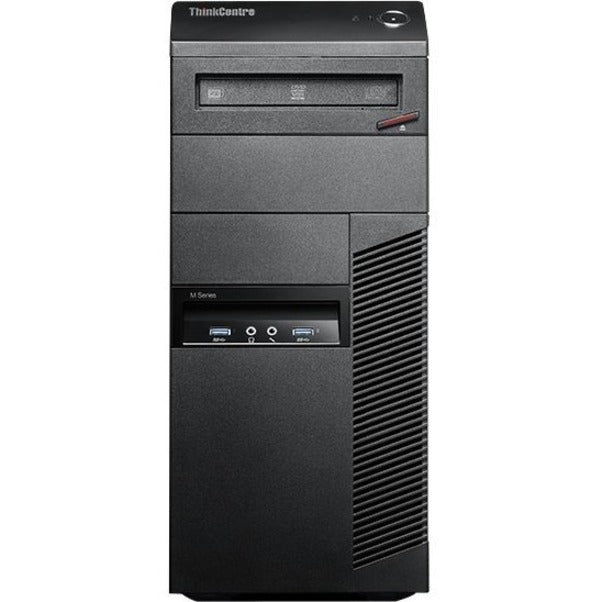 Lenovo ThinkCentre M93p 10A7003QCA Desktop Computer - Intel Core i5 4th Gen i5-4590 Quad-core (4 Core) 3.30 GHz - 4 GB RAM DDR3 SDRAM - 500 GB HDD - Mini-tower - Business Black 10A7003QCA