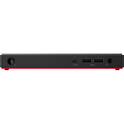 Lenovo ThinkCentre M90n-1 11AM001QUS Desktop Computer - Intel Celeron 4205U Dual-core (2 Core) 1.80 GHz - 4 GB RAM DDR4 SDRAM - 256 GB NVMe M.2 PCI Express PCI Express NVMe 3.0 x4 SSD - Nano - Black 11AM001QUS