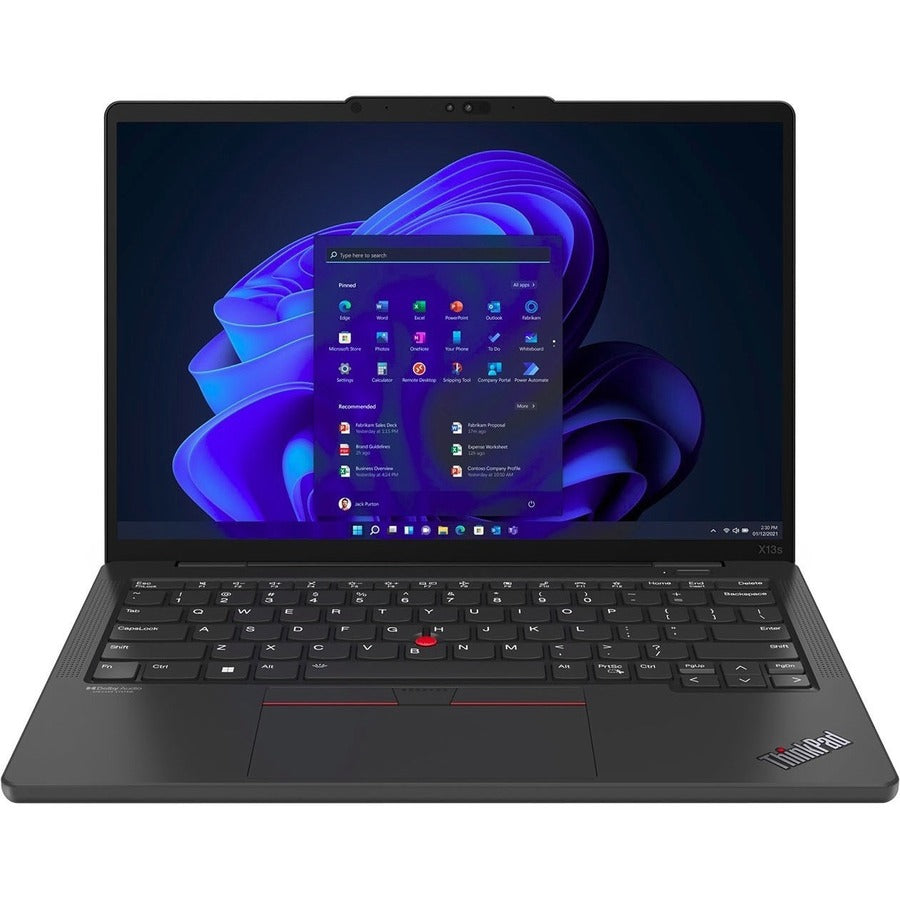 Lenovo ThinkPad X13s Gen 1 21BX0014CA 13.3" Touchscreen Notebook - WUXGA - 1920 x 1200 - Qualcomm Snapdragon Octa-core (8 Core) 3 GHz - 16 GB Total RAM - 16 GB On-board Memory - 256 GB SSD - Thunder Black 21BX0014CA