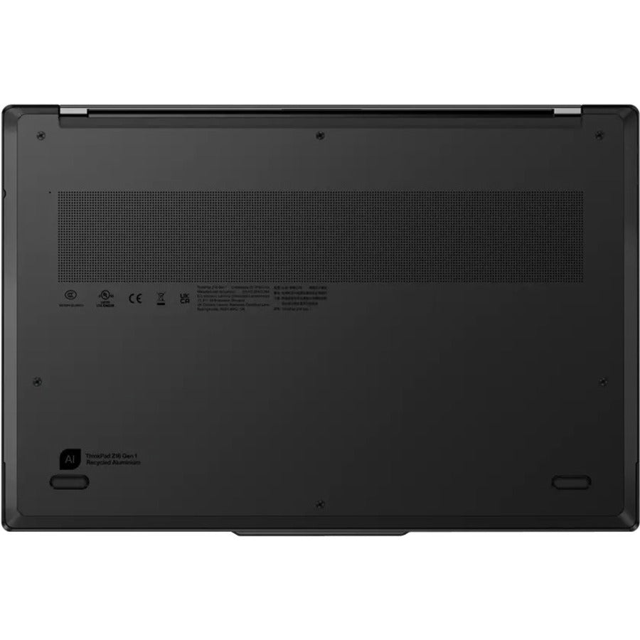 Lenovo ThinkPad Z16 Gen 1 21D4001WUS 16" Touchscreen Notebook - WUXGA - 1920 x 1200 - AMD Ryzen 7 PRO 6850H Octa-core (8 Core) 3.20 GHz - 16 GB Total RAM - 16 GB On-board Memory - 512 GB SSD - Arctic Gray, Black 21D4001WUS