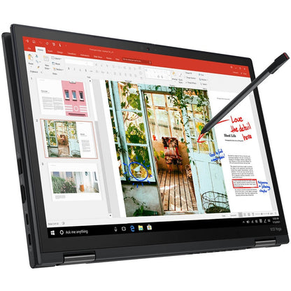 Lenovo ThinkPad X13 Yoga Gen 2 20W80056US 13.3" Touchscreen Convertible 2 in 1 Notebook - WUXGA - 1920 x 1200 - Intel Core i7 11th Gen i7-1165G7 Quad-core (4 Core) 2.80 GHz - 16 GB Total RAM - 512 GB SSD - Black 20W80056US