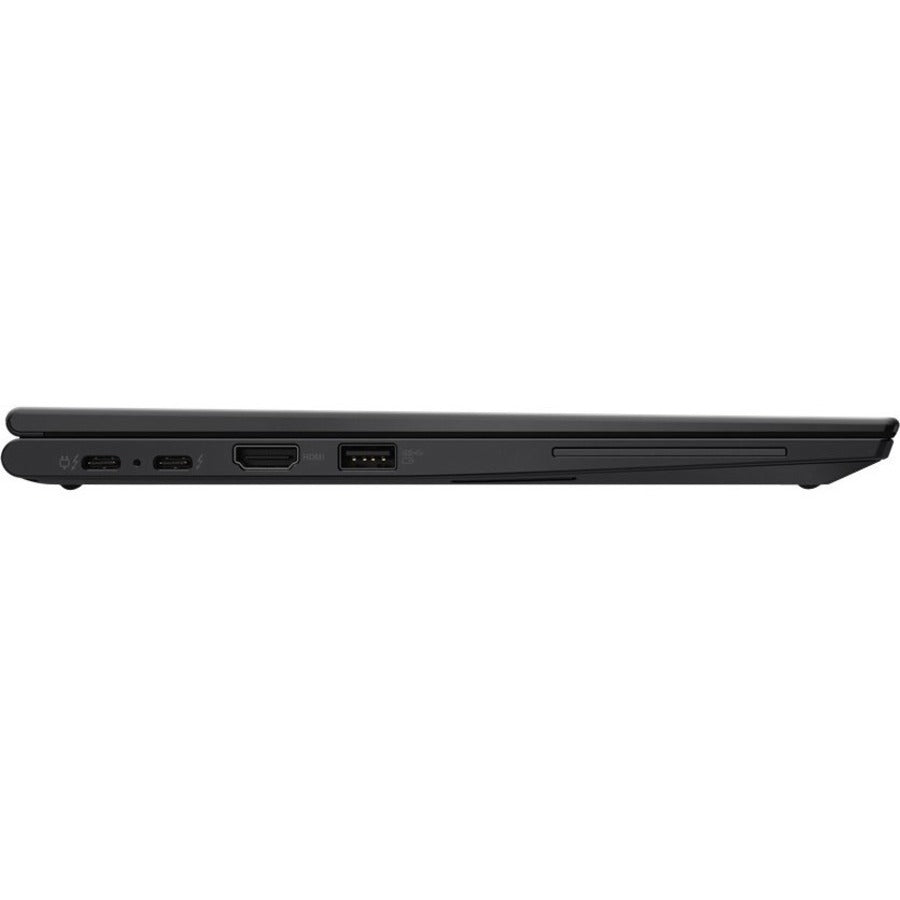 Lenovo ThinkPad X13 Yoga Gen 2 20W80056US 13.3" Touchscreen Convertible 2 in 1 Notebook - WUXGA - 1920 x 1200 - Intel Core i7 11th Gen i7-1165G7 Quad-core (4 Core) 2.80 GHz - 16 GB Total RAM - 512 GB SSD - Black 20W80056US